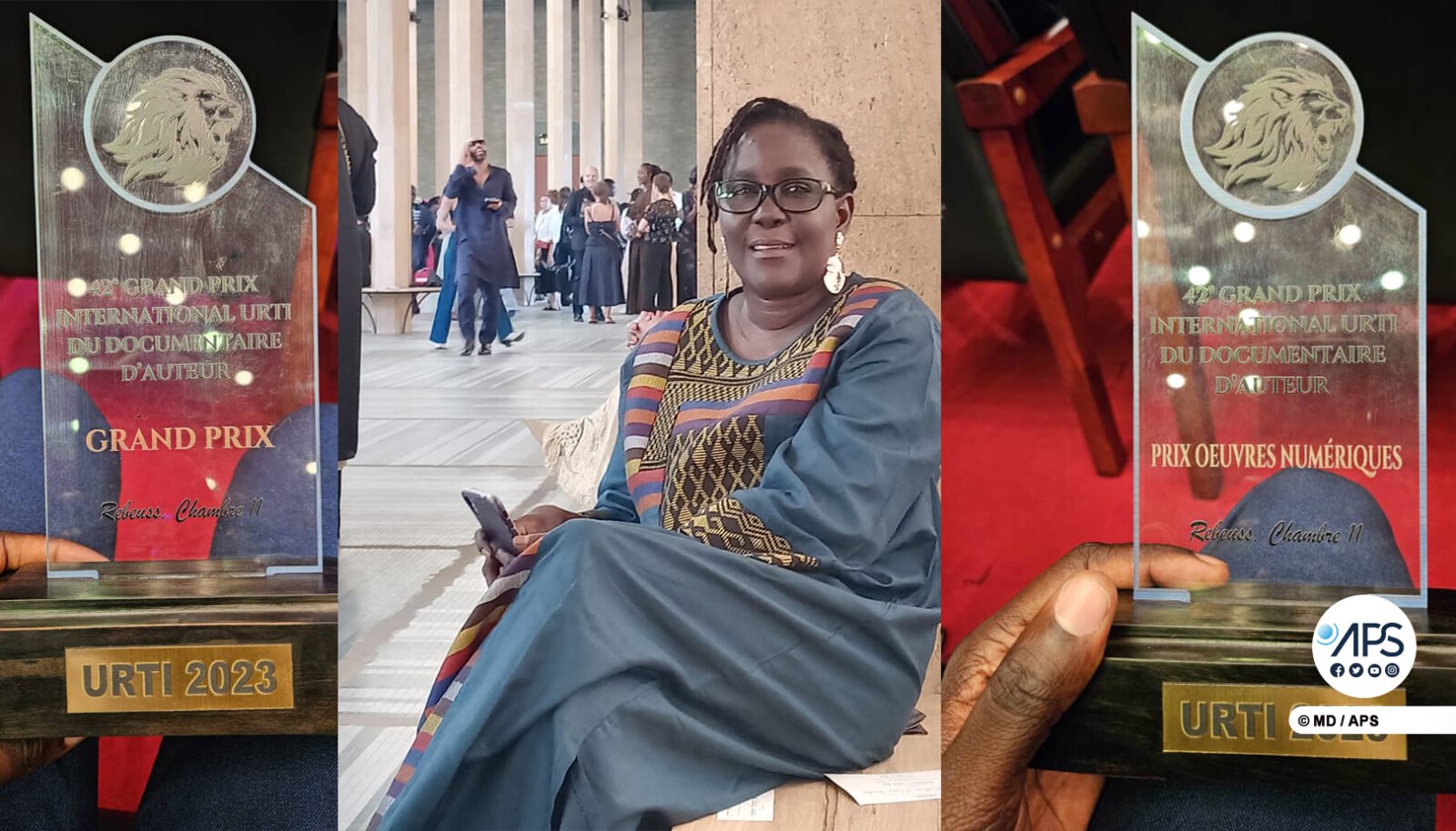 Mame Woury Thioubou remporte le Grand prix international Urti du documentaire d’auteur de Yaoundé