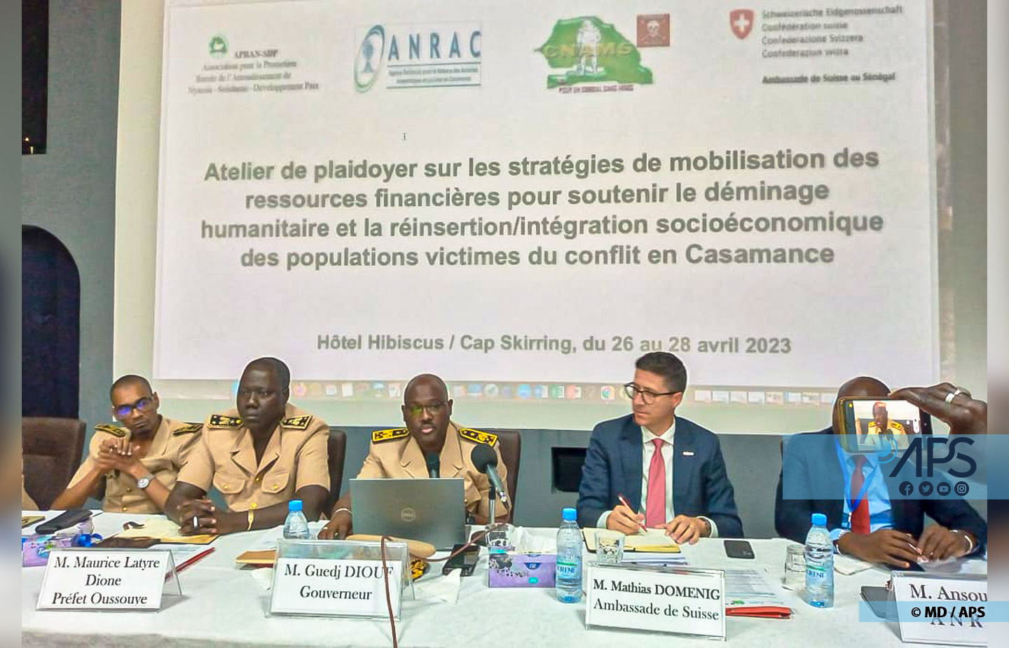 Casamance : Plusieurs zones libérées des mines et des restes explosifs de guerre (gouverneur)