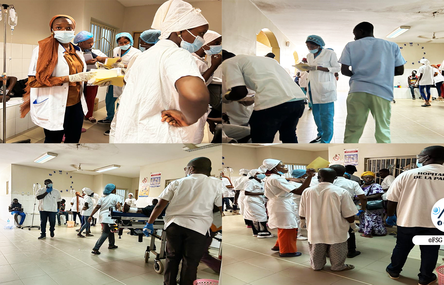 Le corps médical de l’Hôpital de Ziguinchor à pied d’œuvre pour soigner les blessés (communiqué)