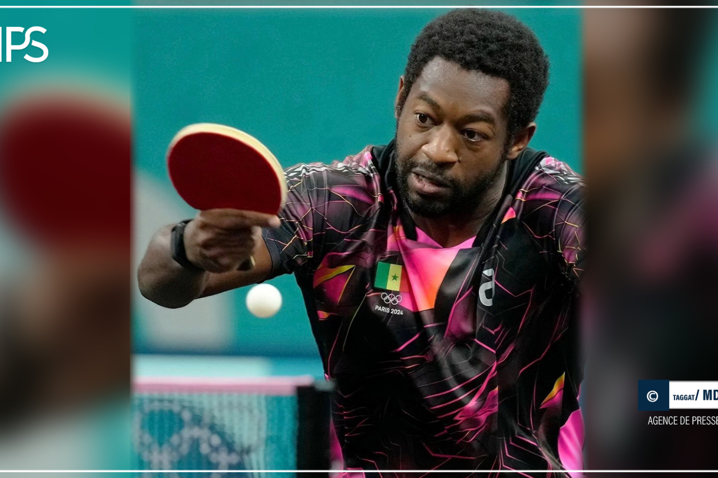 JO Paris 2024 : le Sénégalais Ibrahima Diaw se qualifie pour les 32es de finale du tennis de table