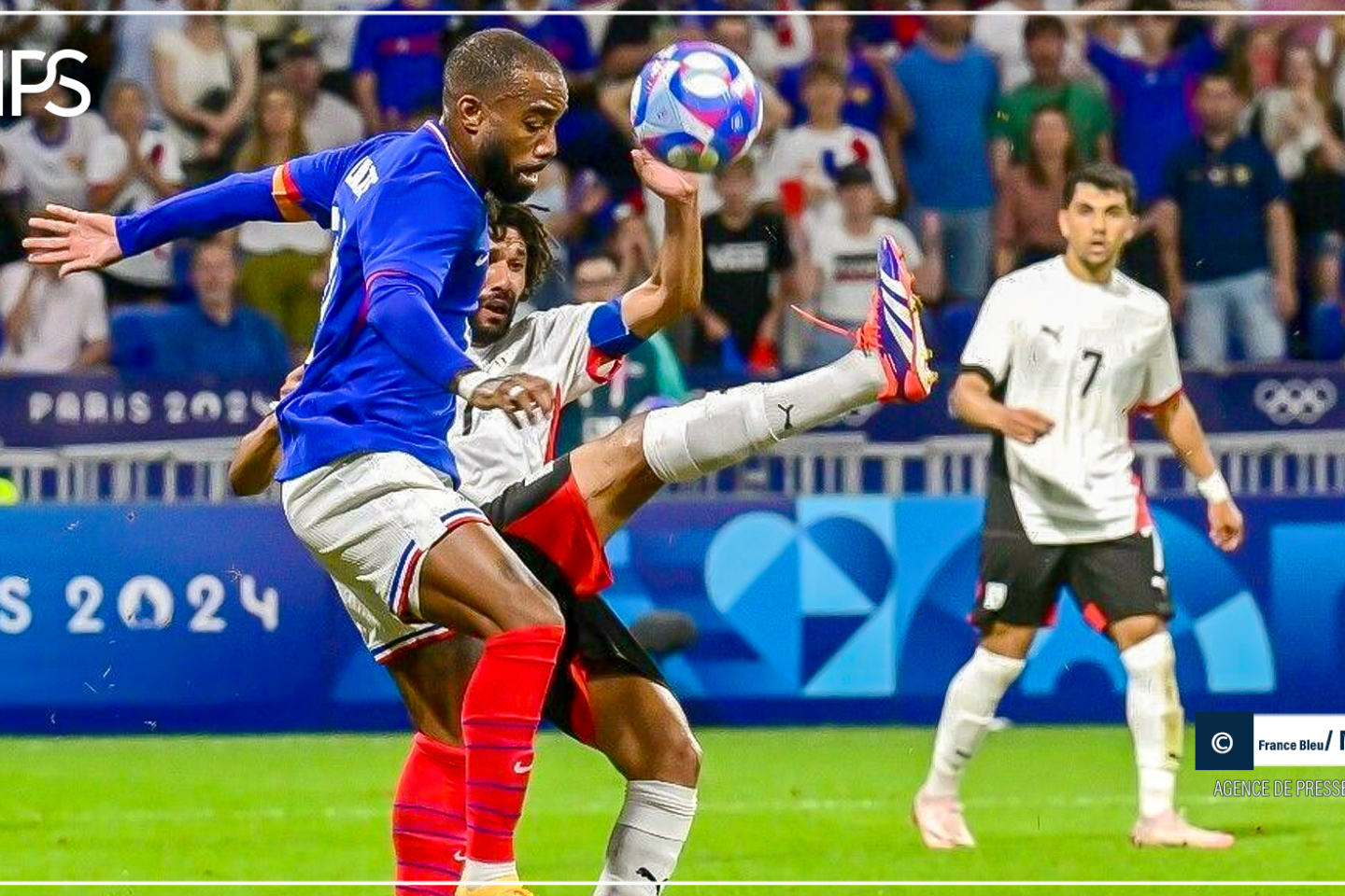 L’Egypte chute en demi-finale du tournoi masculin de football devant la France, 1-3