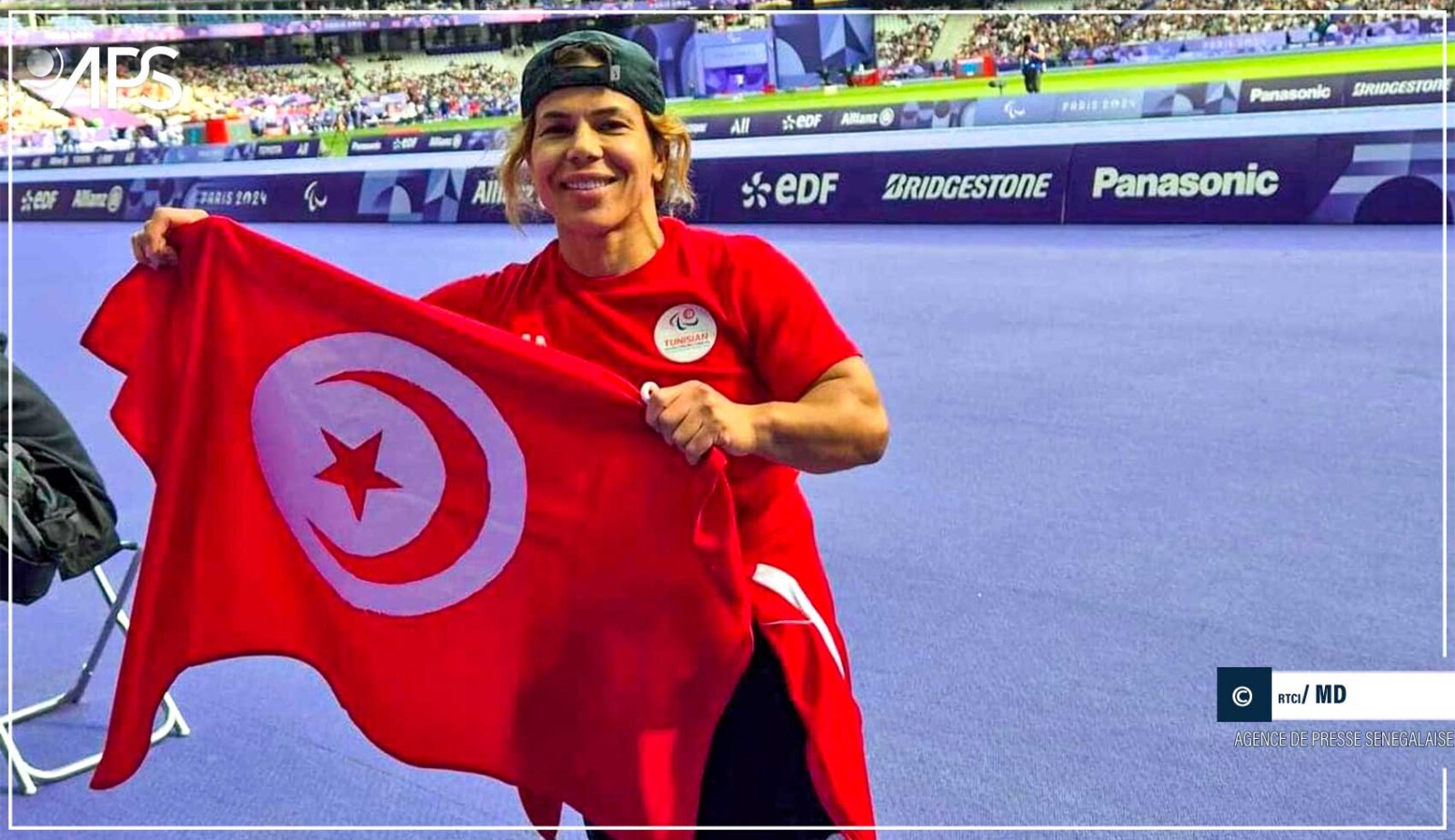 Jeux paralympiques : la Tunisienne Raoua Tlili décroche une deuxième médaille d’or au lancer du disque