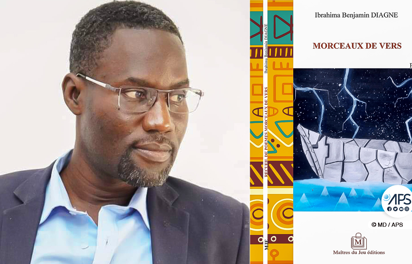 Ibrahima Benjamin Diagne publie ‘’Morceau de vers’’, un ‘’reportage poétique’’