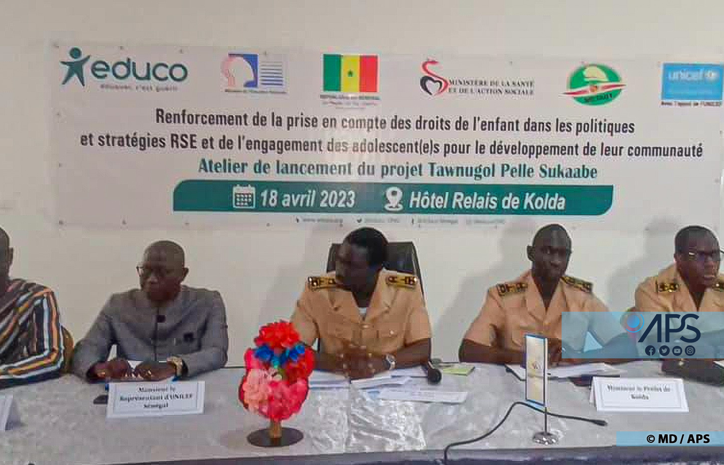 Kolda: lancement d’un projet pour la promotion des droits des enfants