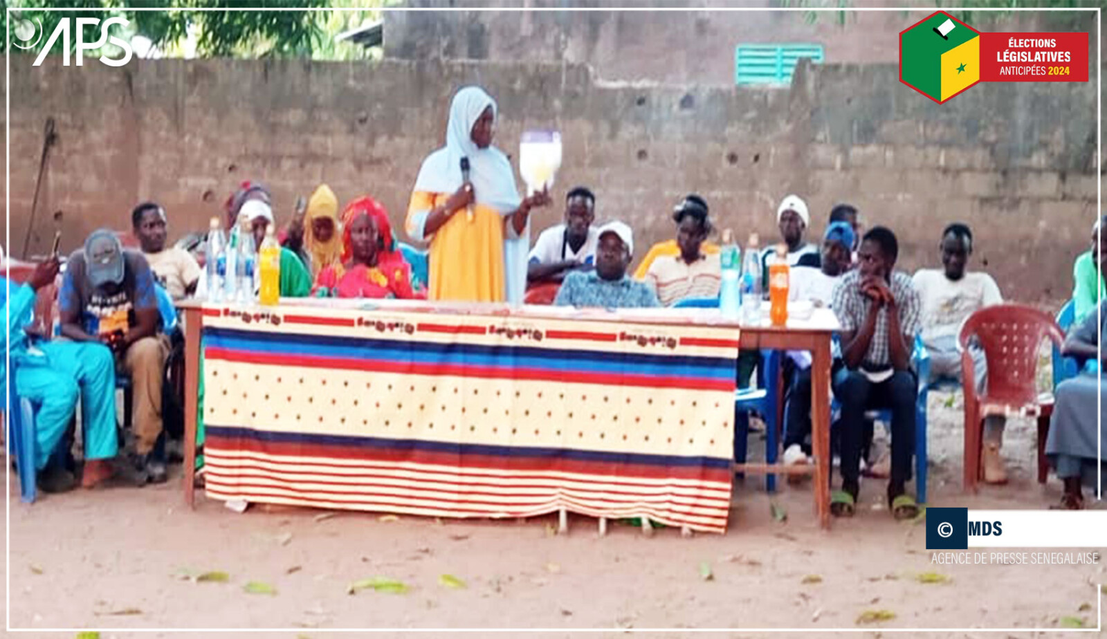 Sédhiou : la tête de liste départementale de "Défar Sa Gokh" insiste sur l'inclusion sociale