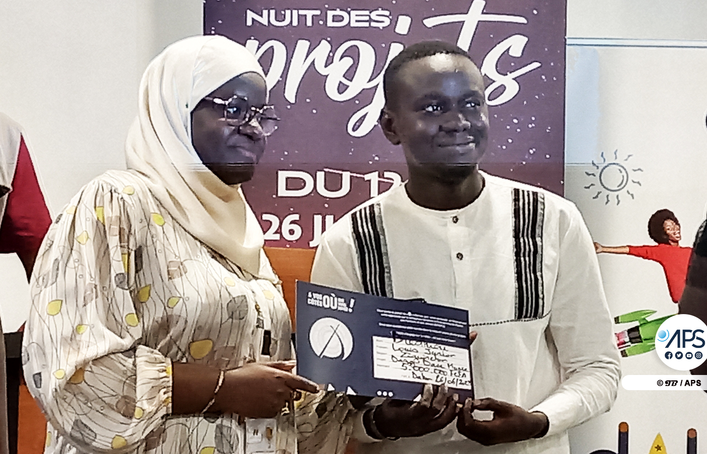 “Nuit des projets” de Guédiawaye Hip hop : Louis Diédhiou Junior, vainqueur d’un financement de cinq millions de FCFA de la DER/FJ