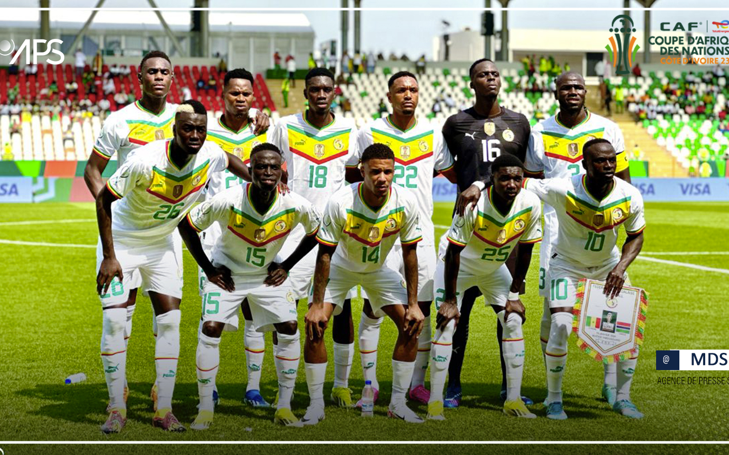 CAN : voici le onze de départ du Sénégal contre la Gambie