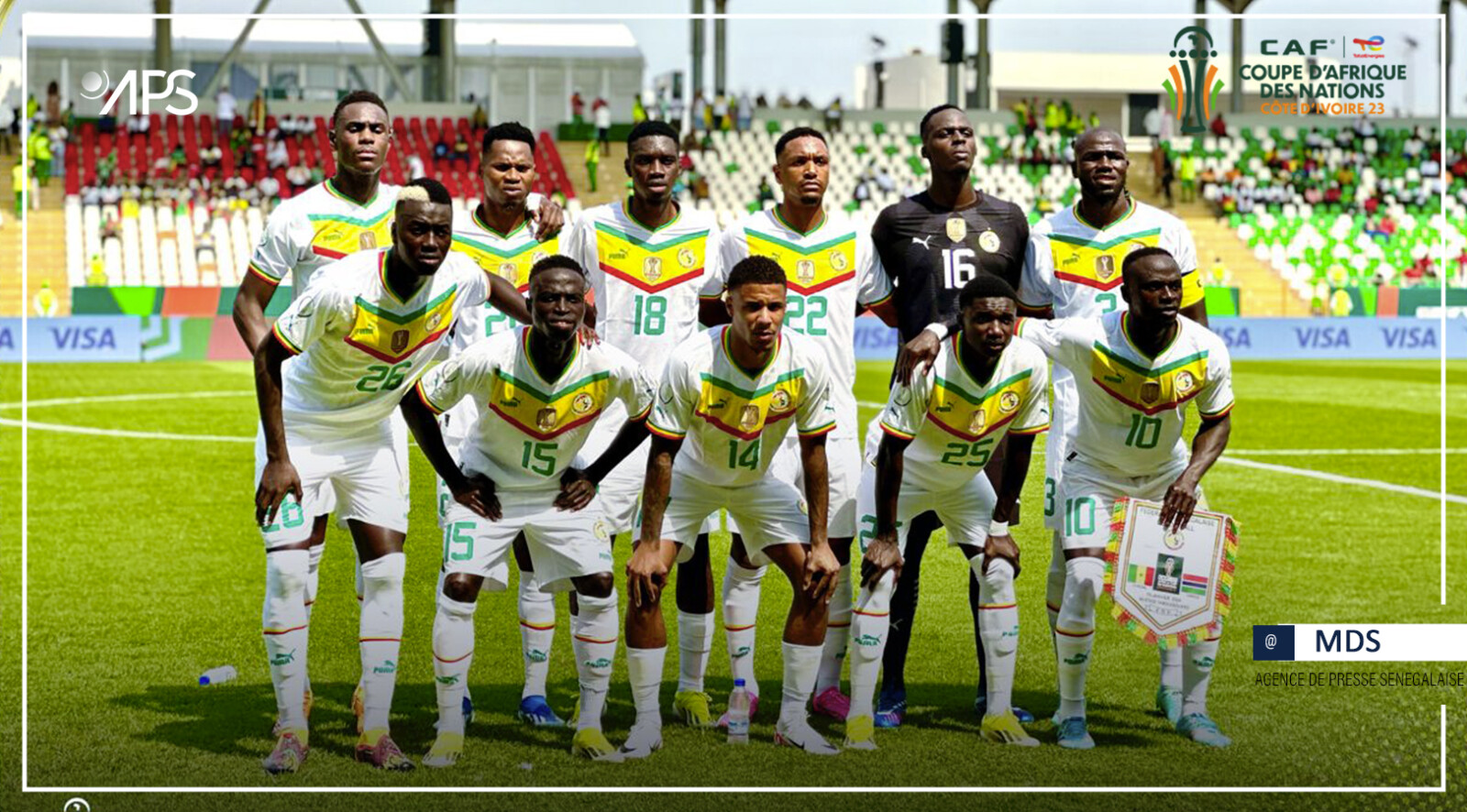 CAN : voici le onze de départ du Sénégal contre la Gambie