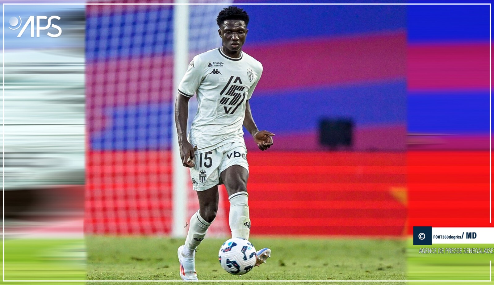 Lamine Camara signe son premier but à l’AS Monaco et remporte le trophée Joan-Gamper 