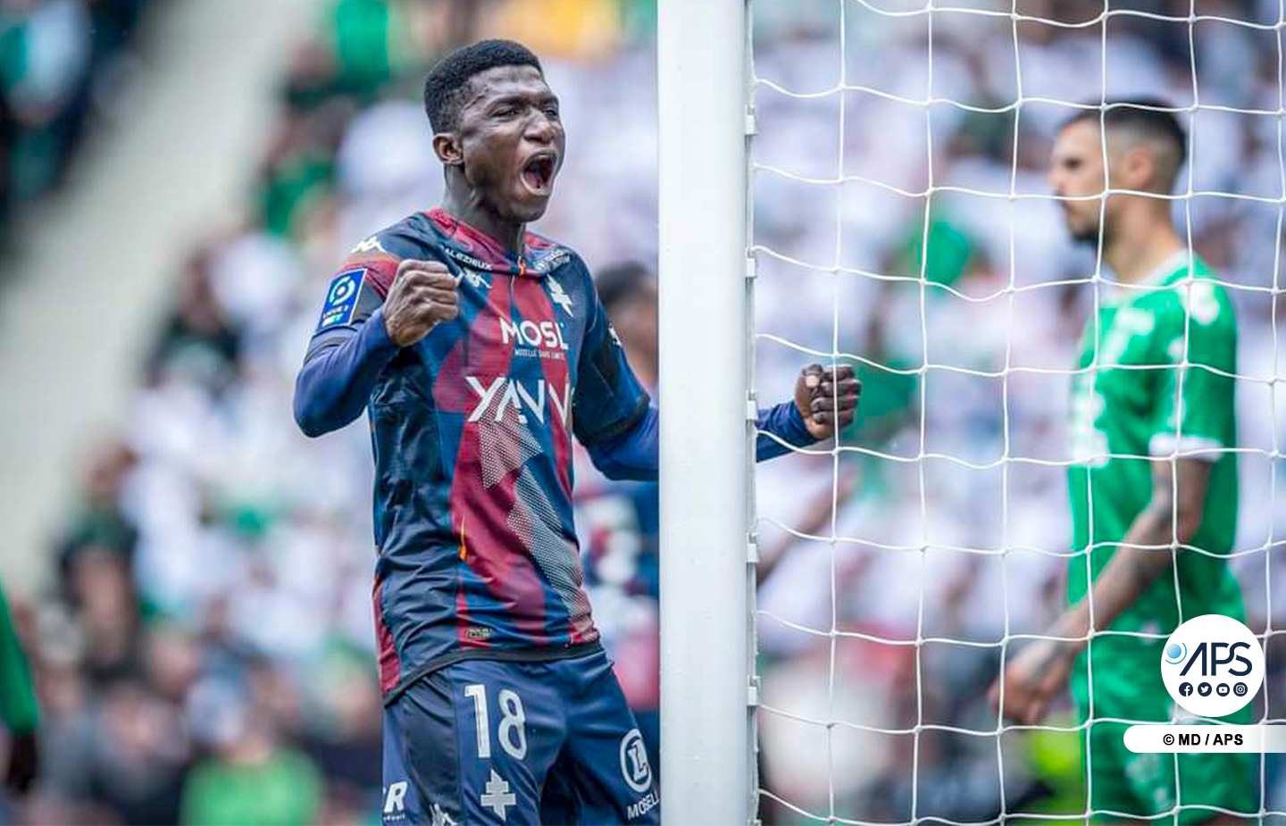 Ligue 2 française : Lamine Camara élu pépite du mois d’avril