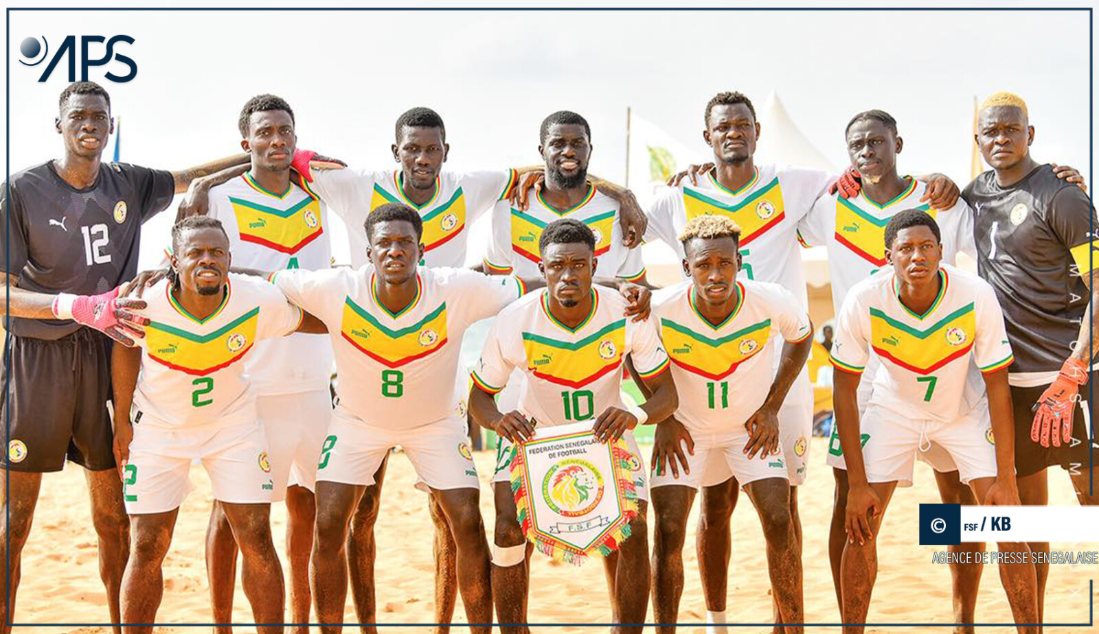 CAN 2024 : les Lions de la plage démarrent l'opération de conservation du titre contre la Mauritanie, dimanche
