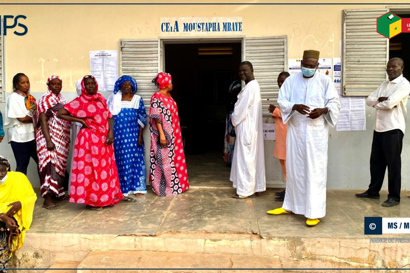 Louga : démarrage du vote avec une forte affluence chez les jeunes et les femmes