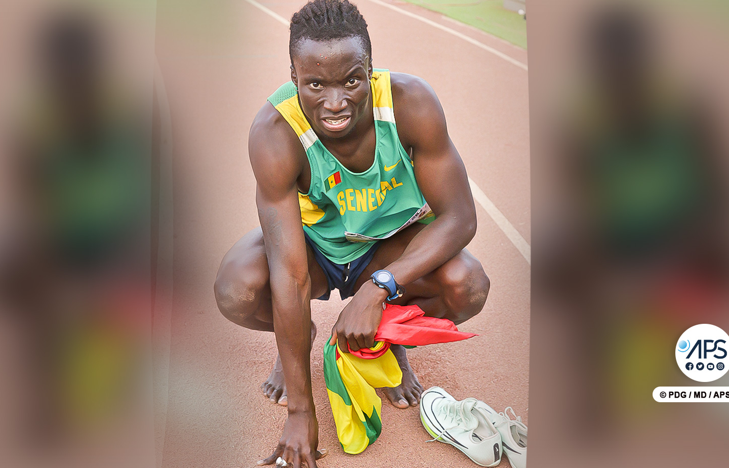 Mondiaux d’athlétisme : Louis François Mendy disqualifié en demi-finale du 110 m haies pour faux départ 