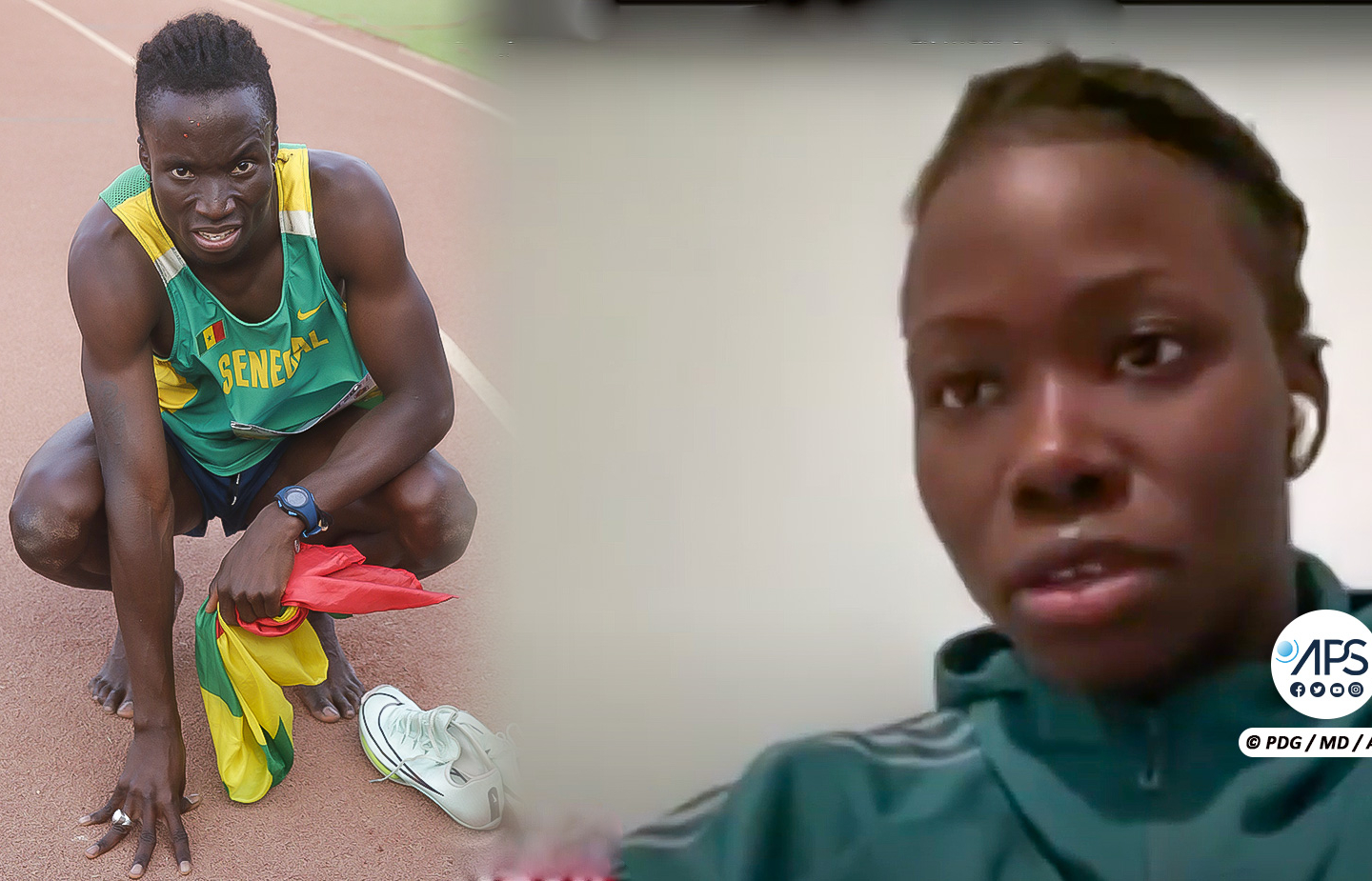 Athlétisme : Mendy et Sangoné Kandji, représentants du sénégal aux championnats du monde