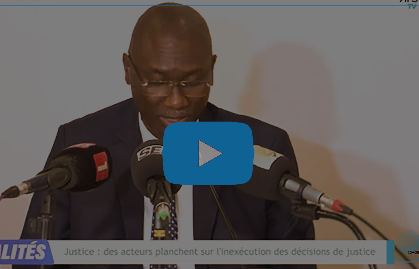 Justice : des acteurs planchent sur l’inexécution des décisions de justice`