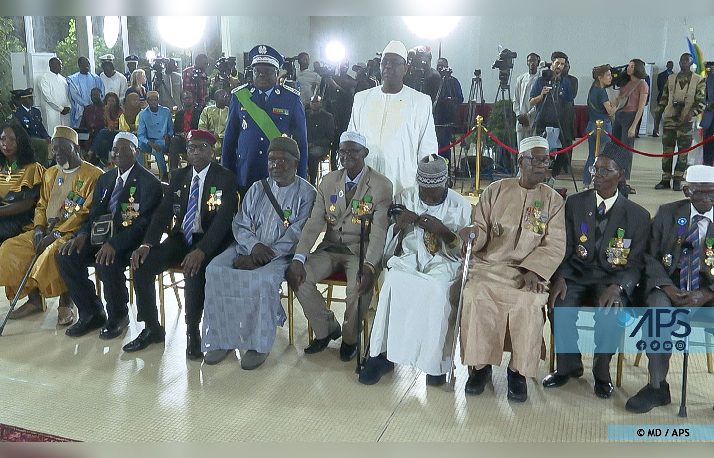 Retour définitif de 9 tirailleurs : une ”injustice réparée”, selon Macky Sall