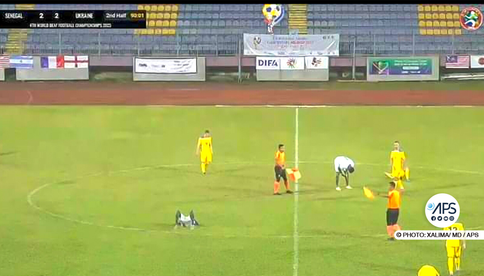 Championnats du monde de football des sourds : le Sénégal fait match nul avec l’Ukraine