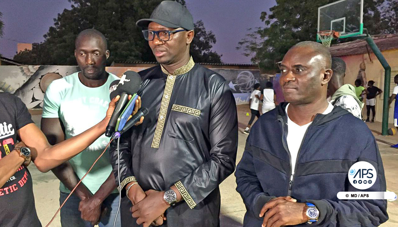 Mamadou Keïta veut équiper les écoles et centres de basket