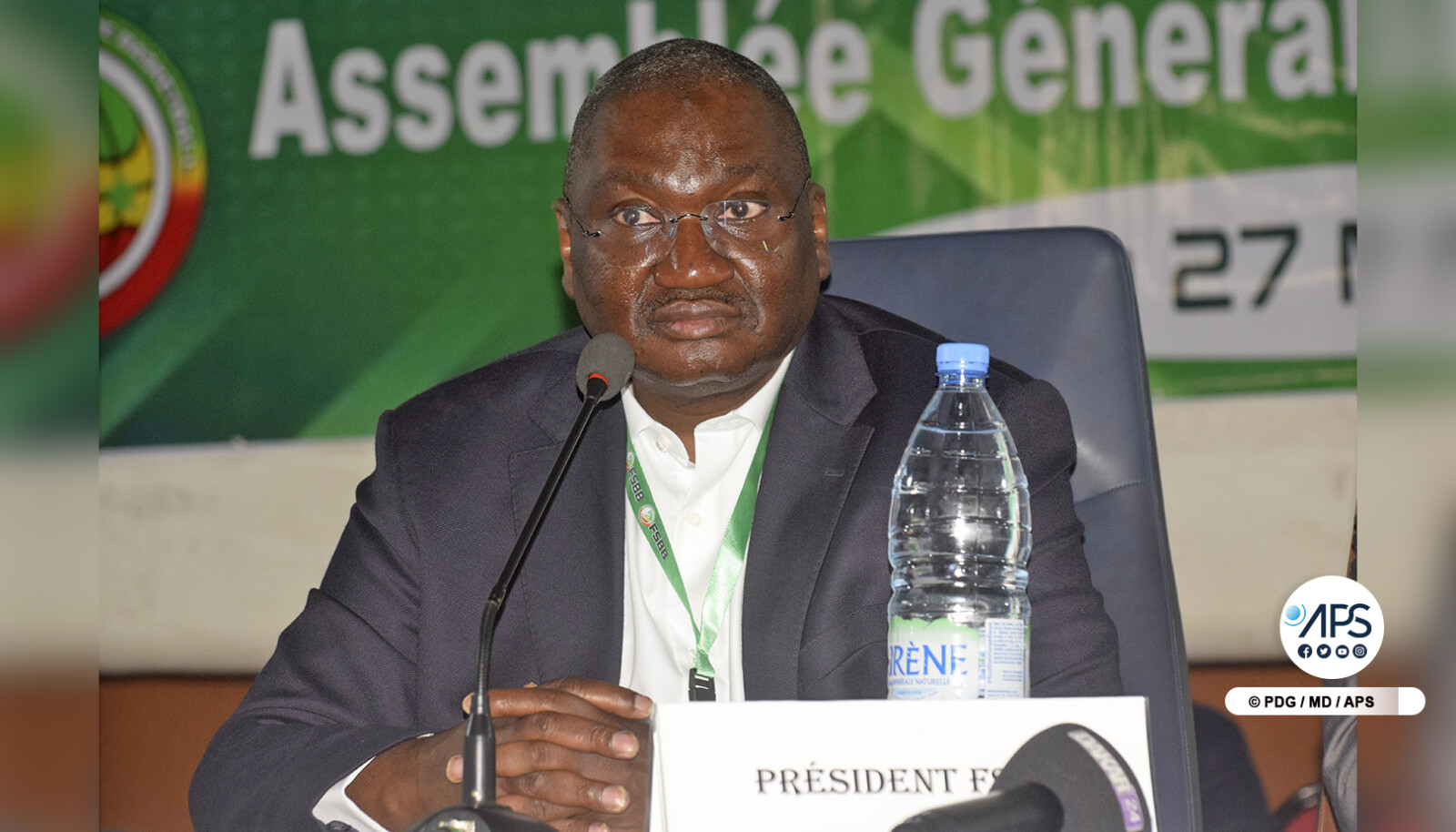 Babacar Ndiaye réélu président de la Fédération sénégalaise de basketball