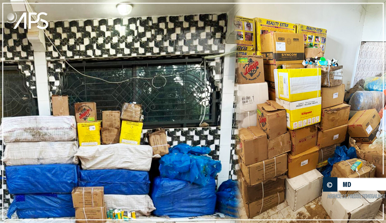 Kaolack : des faux médicaments et de la drogue d’une contrevaleur de 523 millions saisis par la douane