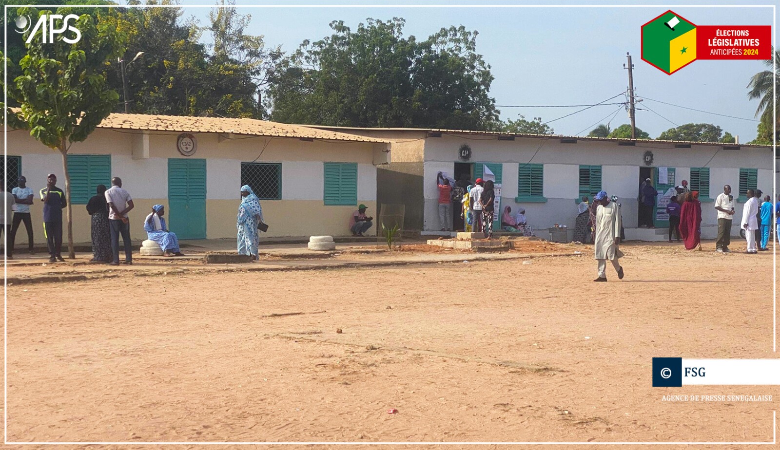 Ziguinchor : le vote a démarré sans grande affluence