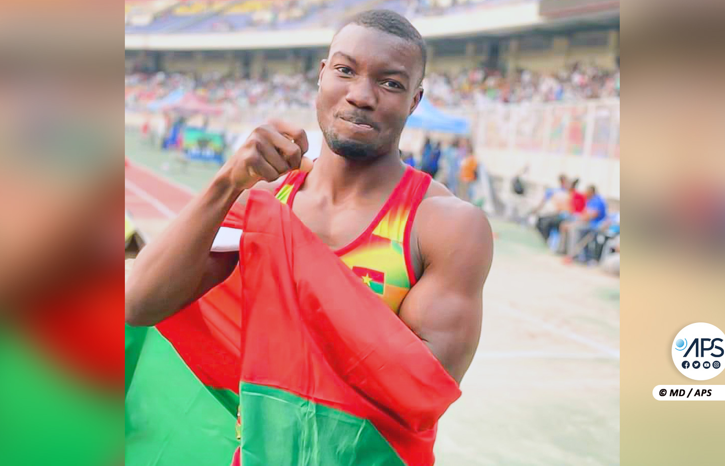 Mondiaux d’athlétisme : le Burkinabè Fabrice Zango champion du monde du triple saut 