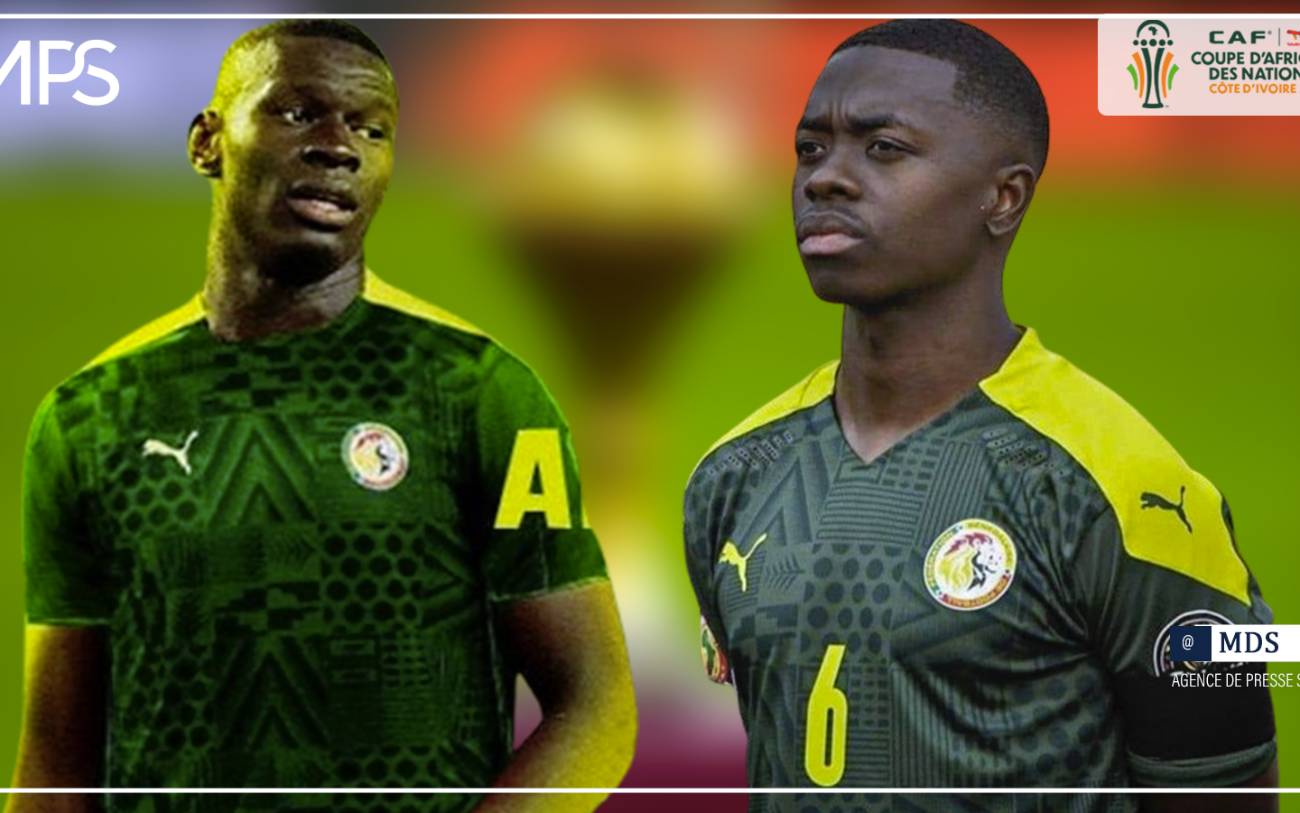 CAN 2023 : Abdoulaye Seck et Nampalys Mendy titularisés contre la Guinée 