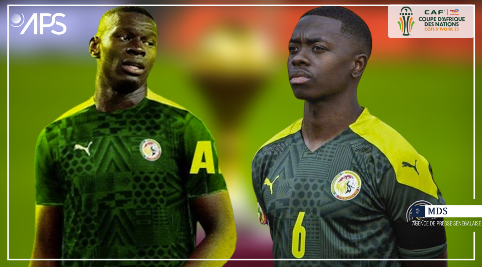 CAN 2023 : Abdoulaye Seck et Nampalys Mendy titularisés contre la Guinée 