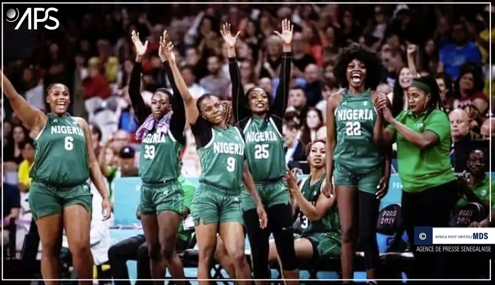 JO de Paris 2024 : le Nigeria éliminé du tournoi féminin de basket en quart de finale