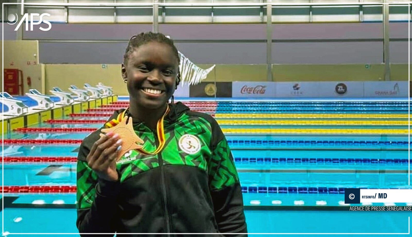 JO Paris 2024 : la nageuse Oumy Diop éliminée aux séries du 100 mètres papillon pour femmes  