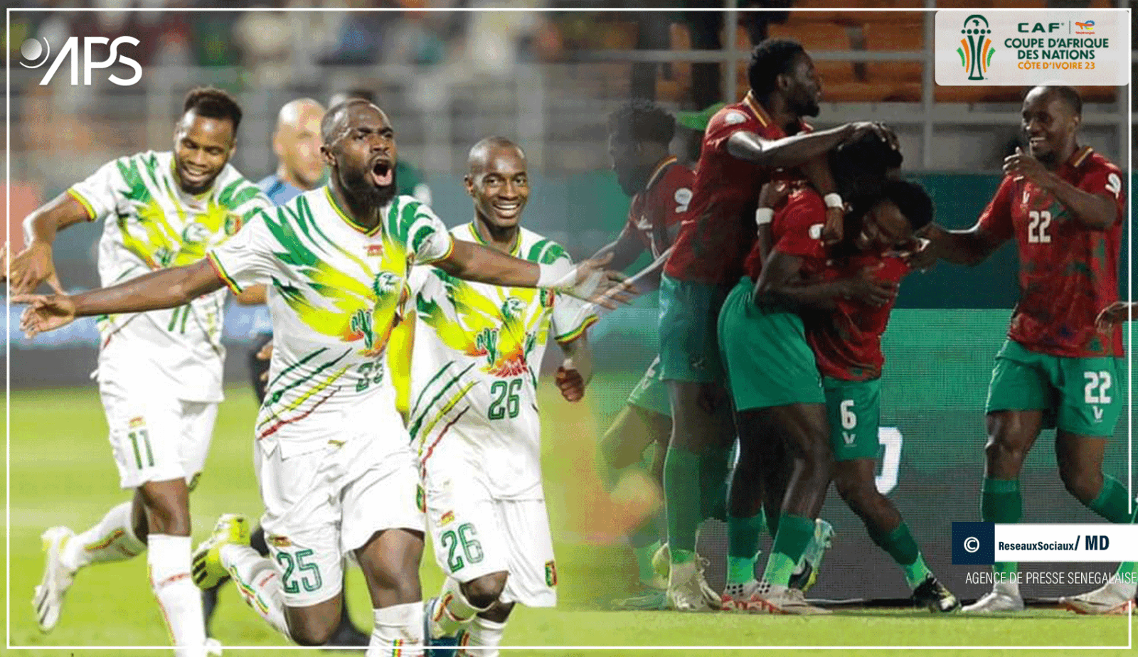 CAN 2023 : le Mali et la Namibie prennent la tête du groupe E