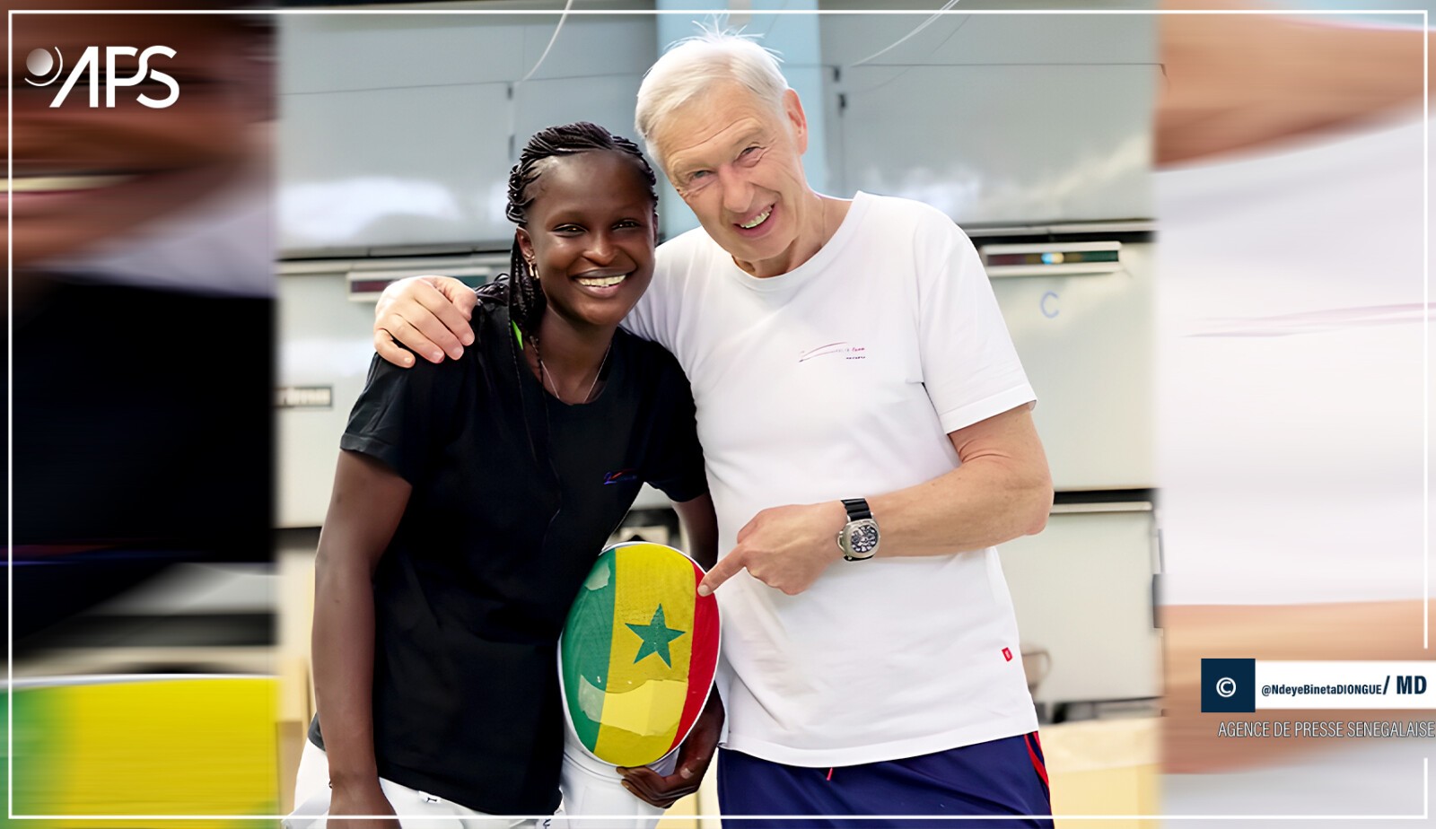 Les JO de Paris marquent la fin de la carrière de l'escrimeuse Ndèye Binta Diongue, selon son entraîneur