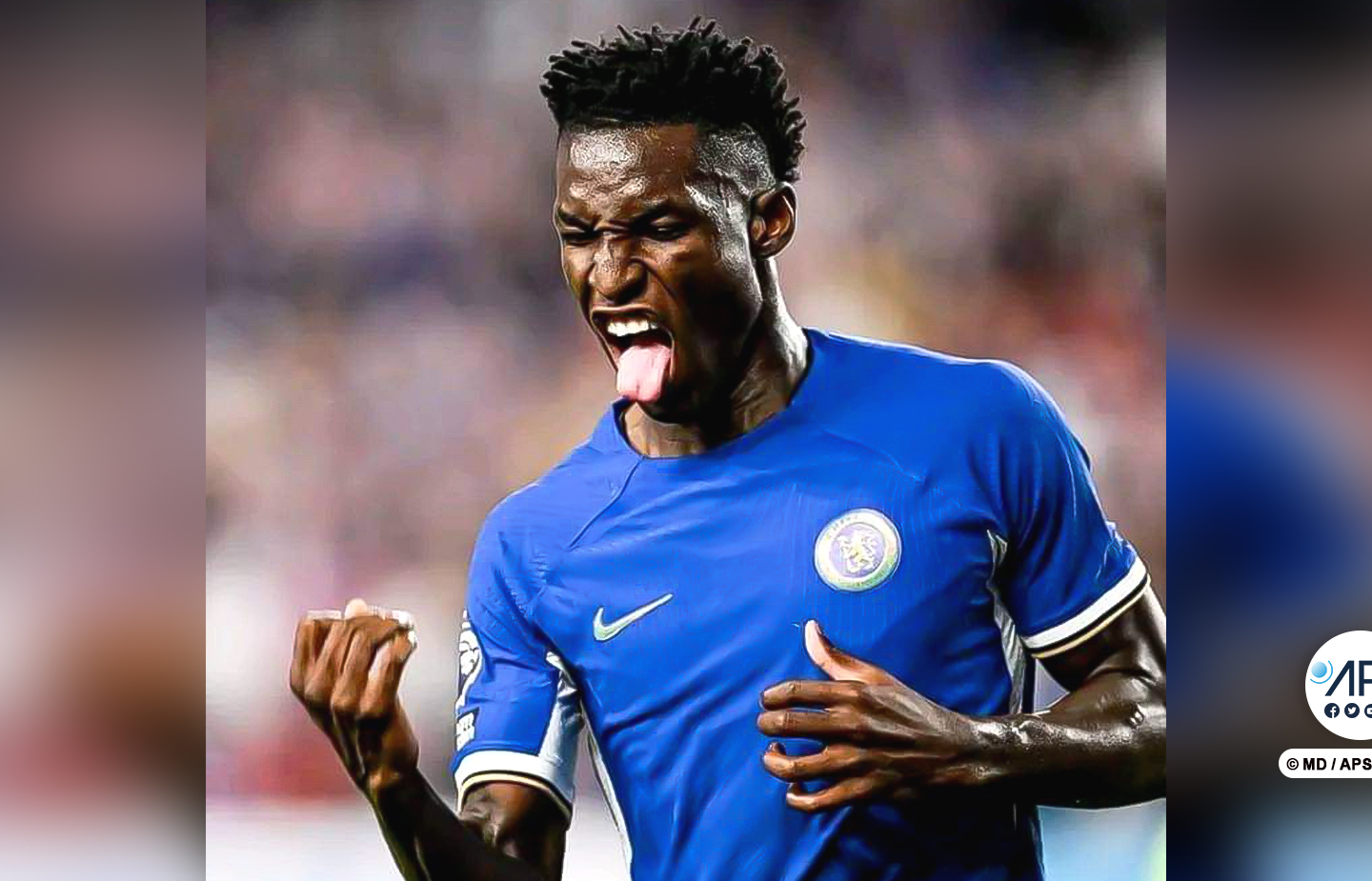 Nicolas Jackson inscrit son premier but avec Chelsea 