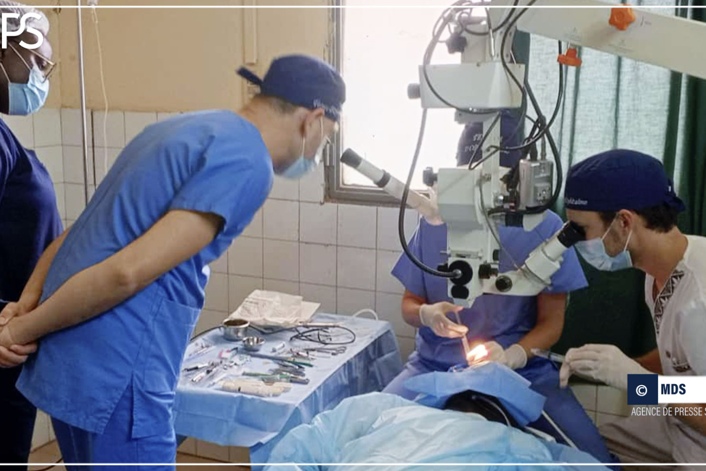 Des ophtalmologues sénégalais formés à la phacoémulsification, une nouvelle technique d’opération de la cataracte