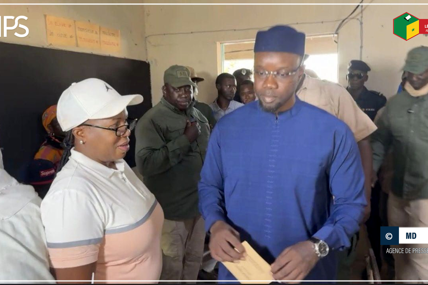 Ziguinchor : Ousmane Sonko a voté à l’ouverture des bureaux
