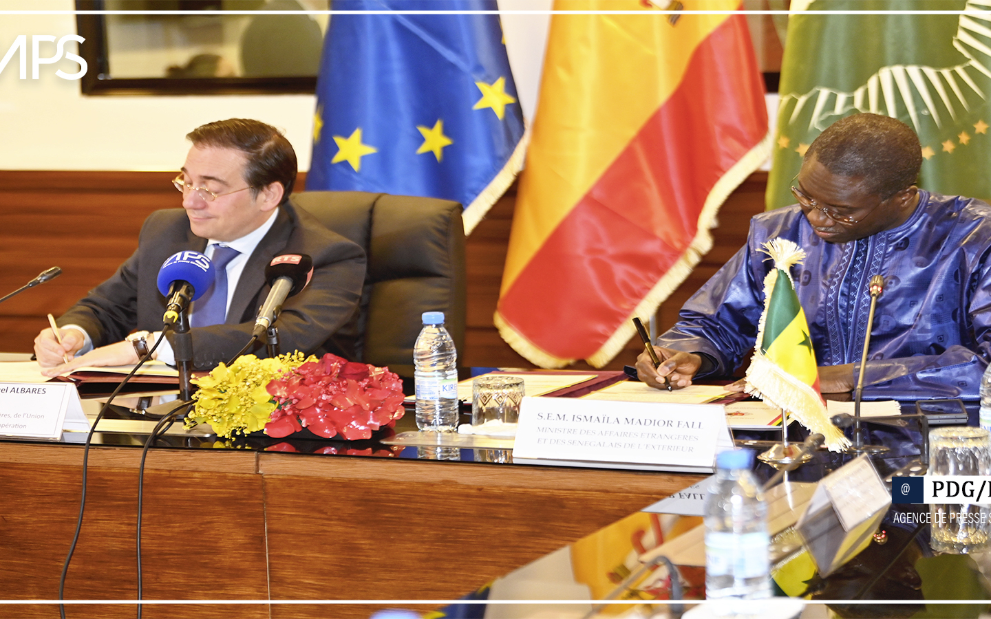 Diplomatie : Dakar et Madrid signent un mémorandum dans le domaine du sport
