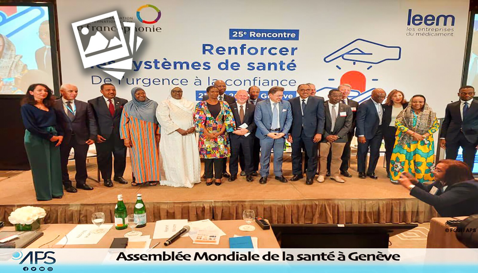 Assemblée Mondiale de la santé a Genève