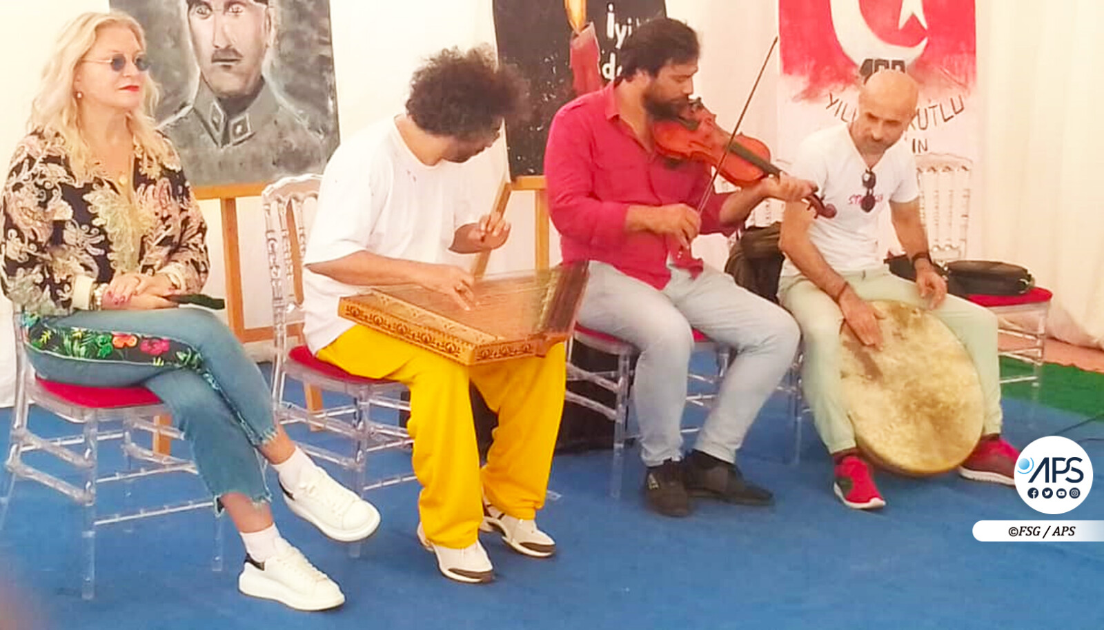 Centenaire de la Turquie : un groupe de musique classique turc se produit à Saint-Louis