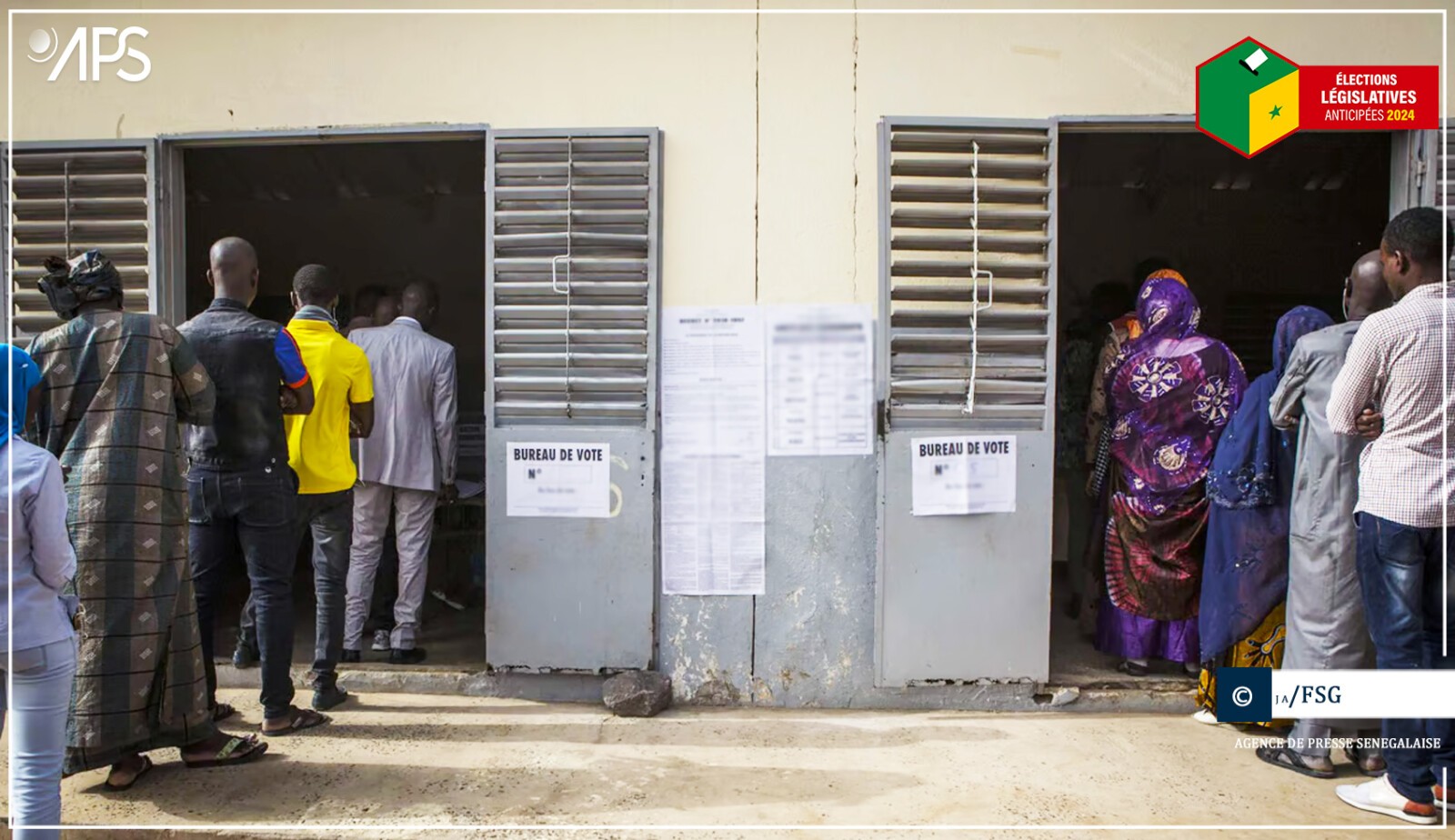 Dakar, pas encore le rush dans des centres de vote de la Biscuiterie
