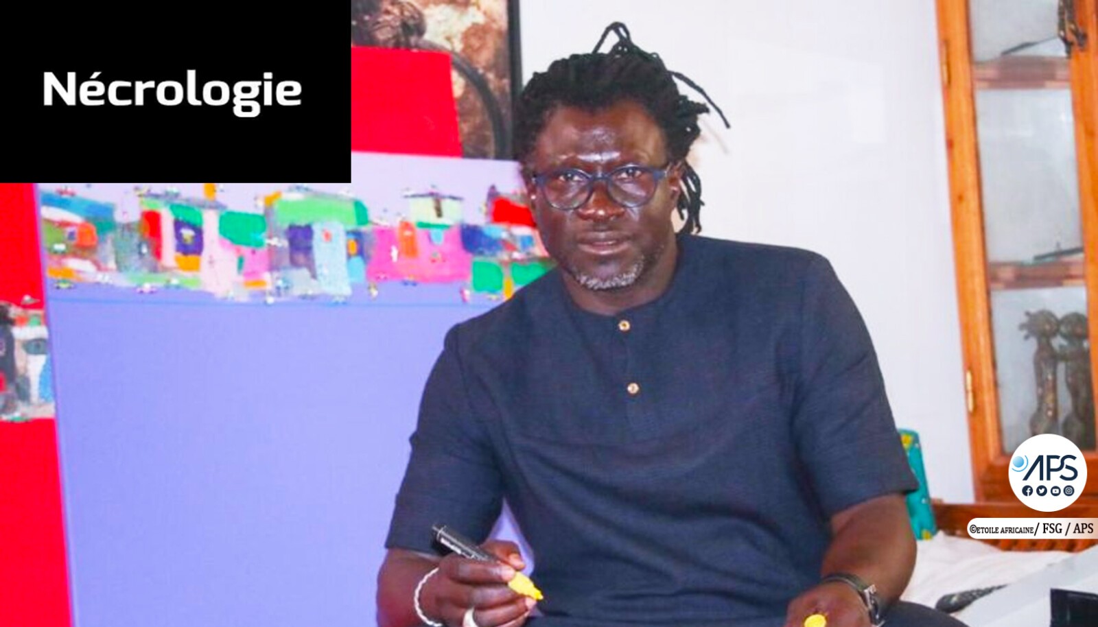 Décès de l’artiste peintre Mohamadou Ndoye dit "Ndoye Douts''