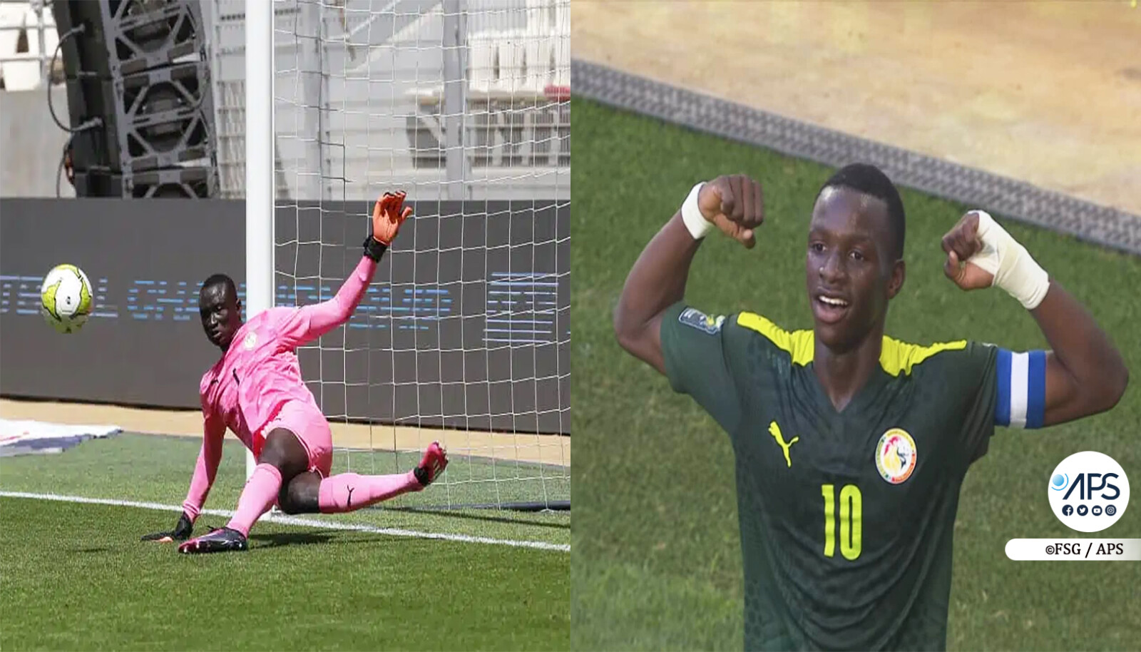 CAN U17 : Serigne Diouf et Amara Diouf, meilleur gardien et meilleur buteur
