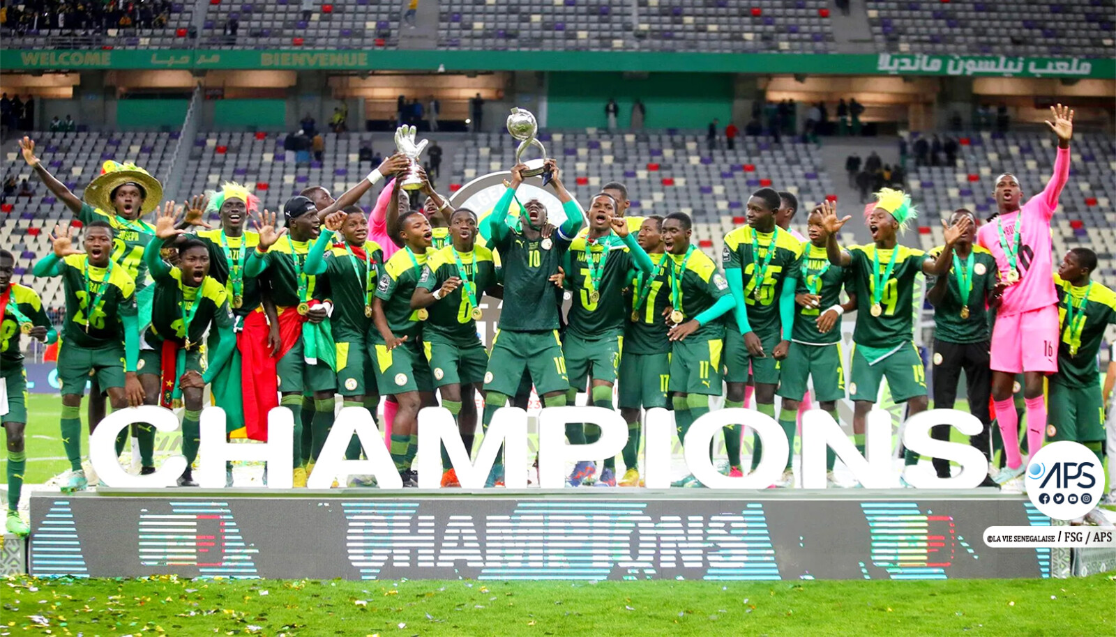 Le Sénégal remporte sa première CAN des moins de 17 ans