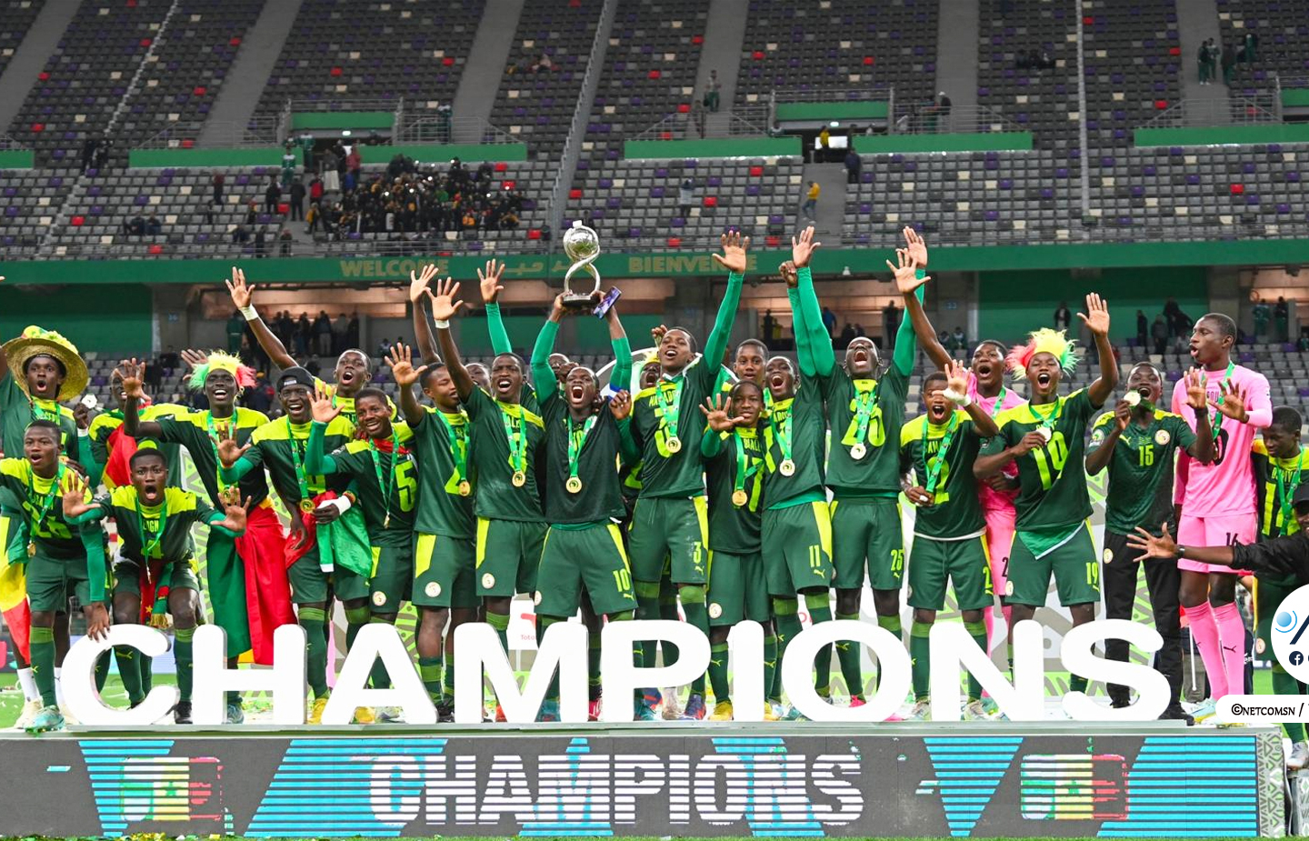 Sacre à la CAN U17 : une prime spéciale de 10 millions FCFA aux vainqueurs
