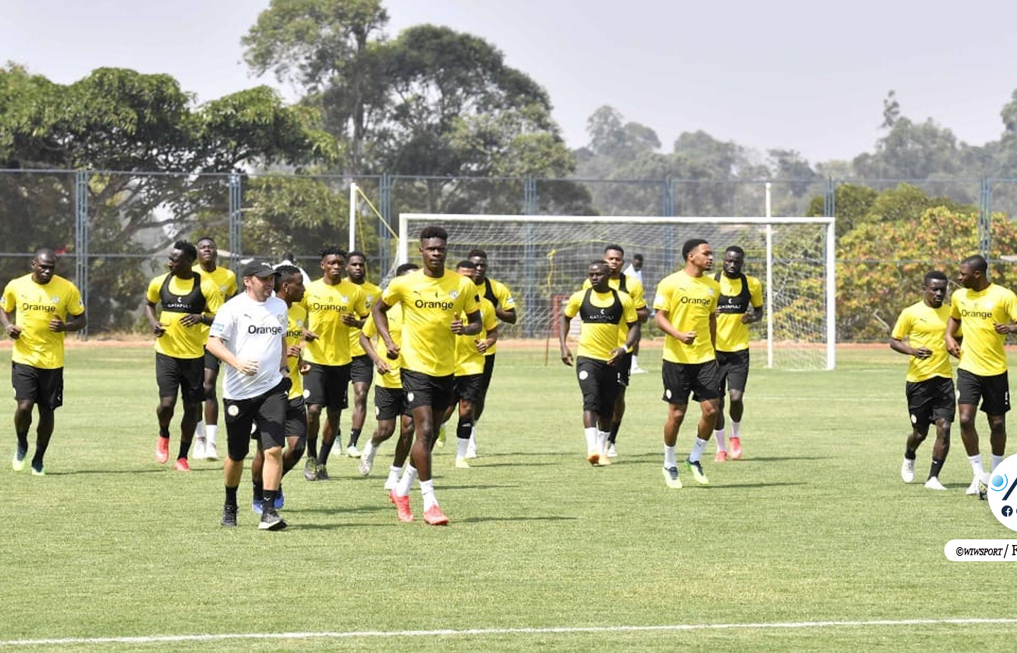 Eliminatoires CAN 2023 : l’avant dernière séance d’entraînement des Lions ouverte à la presse