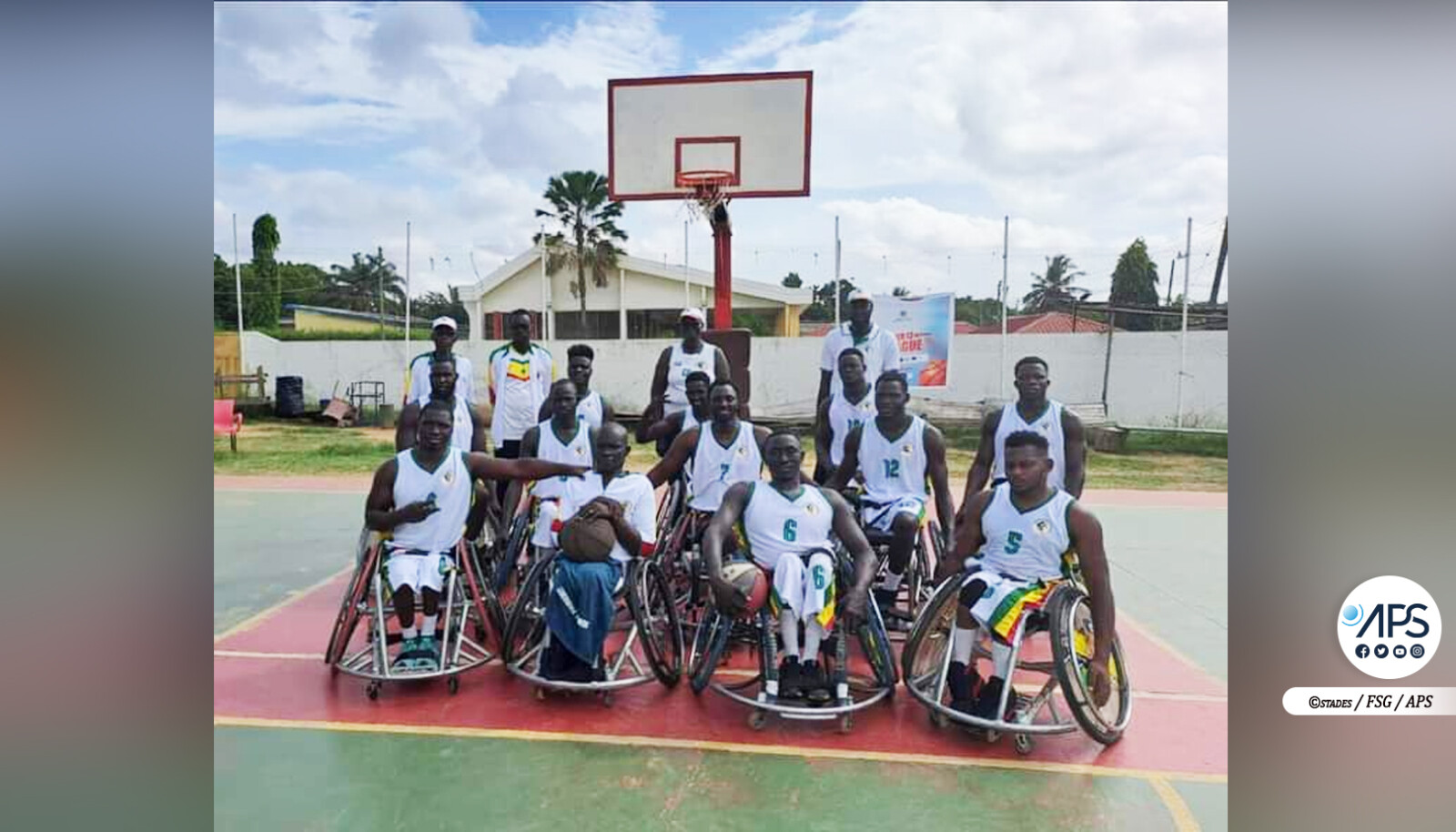Jeux paralympiques d’Afrique : les Lions gagnent leur premier match, contre les Égyptiens, 64-62