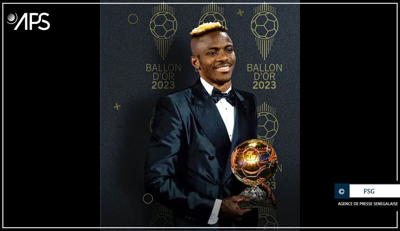 Ballon d’or africain 2023 : Victor Oshimen succède à Sadio Mané