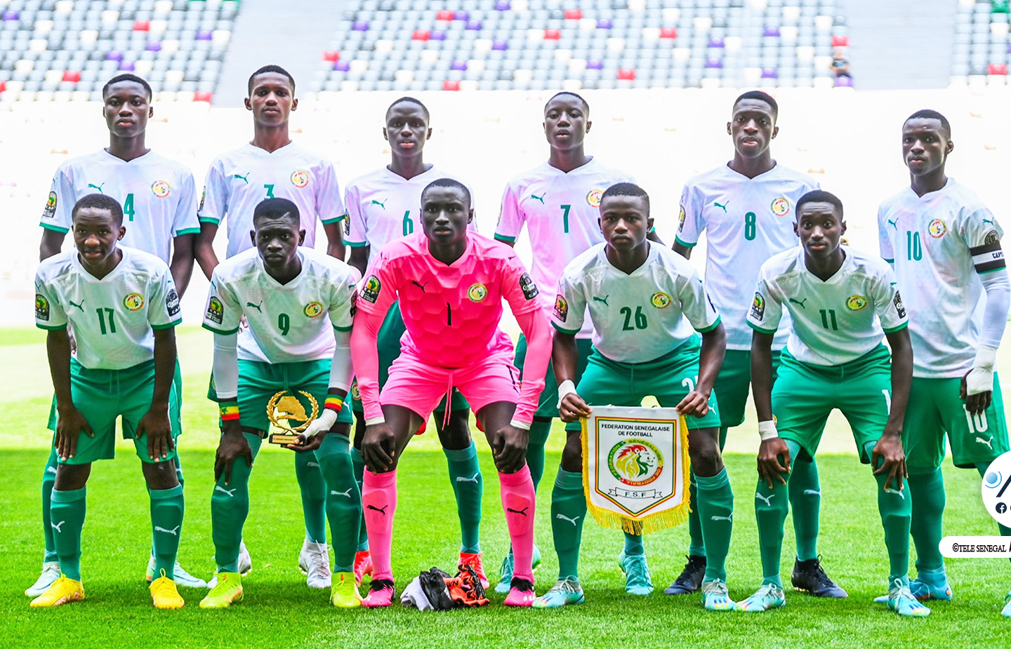 Les Lionceaux U17 arrivent cette nuit et seront reçus par Macky Sall, dimanche