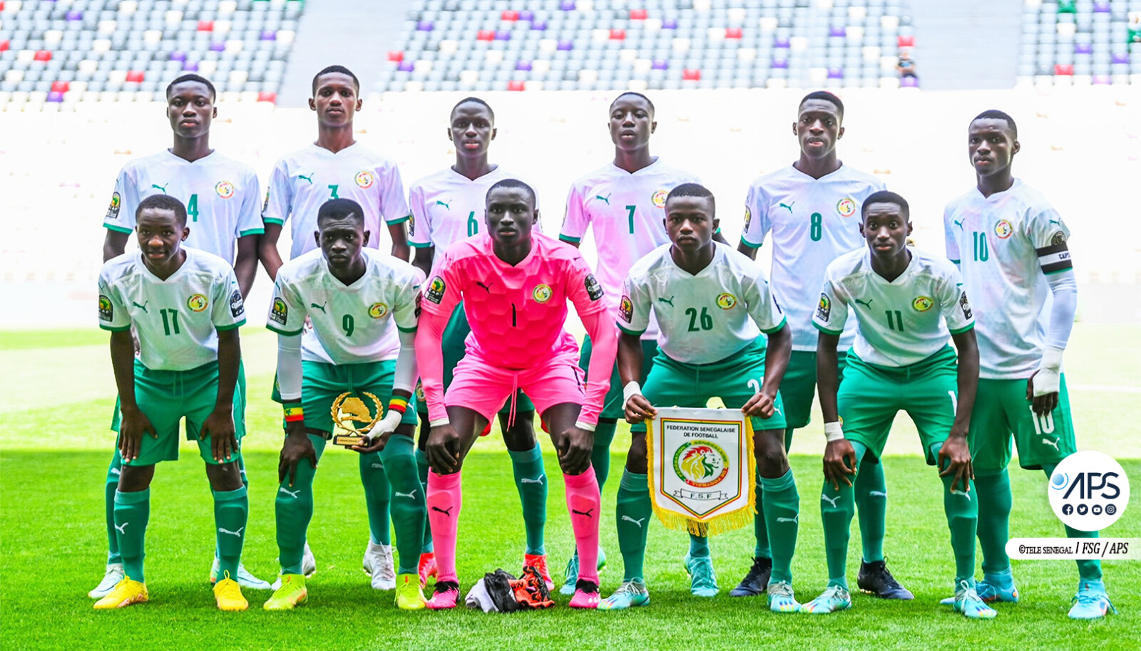 Les Lionceaux U17 arrivent cette nuit et seront reçus par Macky Sall, dimanche