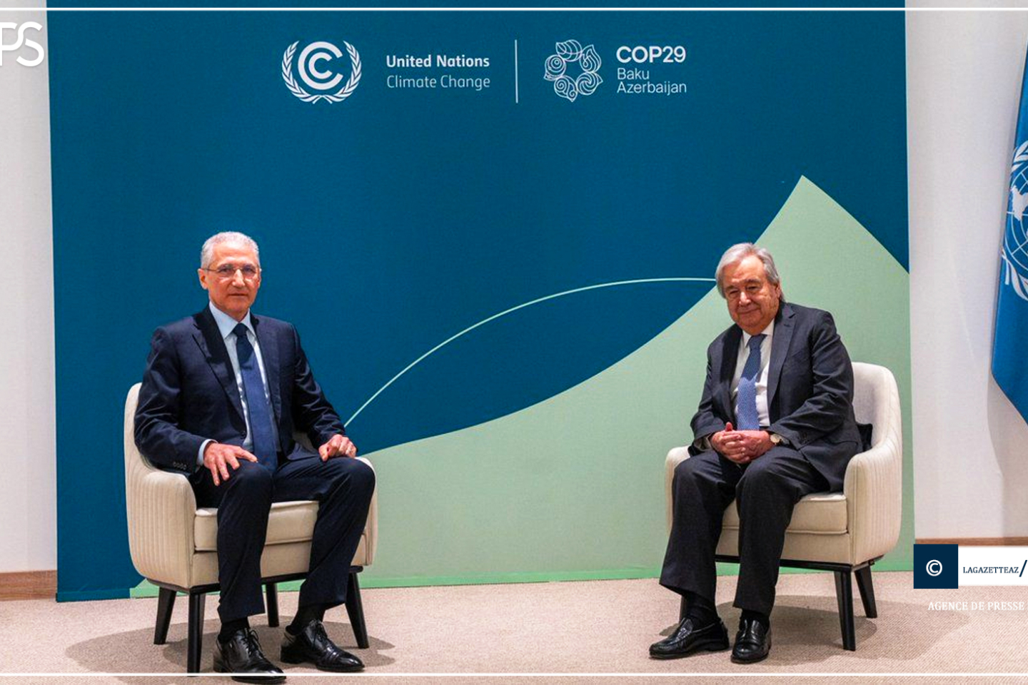 Catastrophes climatiques : Guterres et Babayev s’engagent à soutenir l’initiative ‘’Alertes précoces pour tous’’
