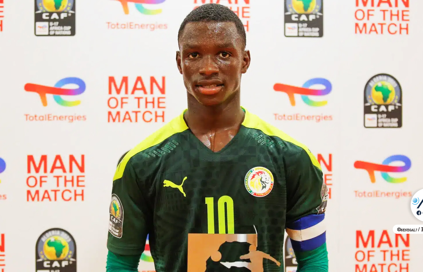 Amara Diouf, la pépite sénégalaise qui illumine la CAN U17